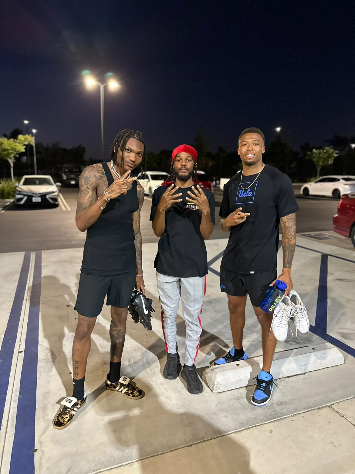 JB with Elias Ricks and William Nimmo Jr