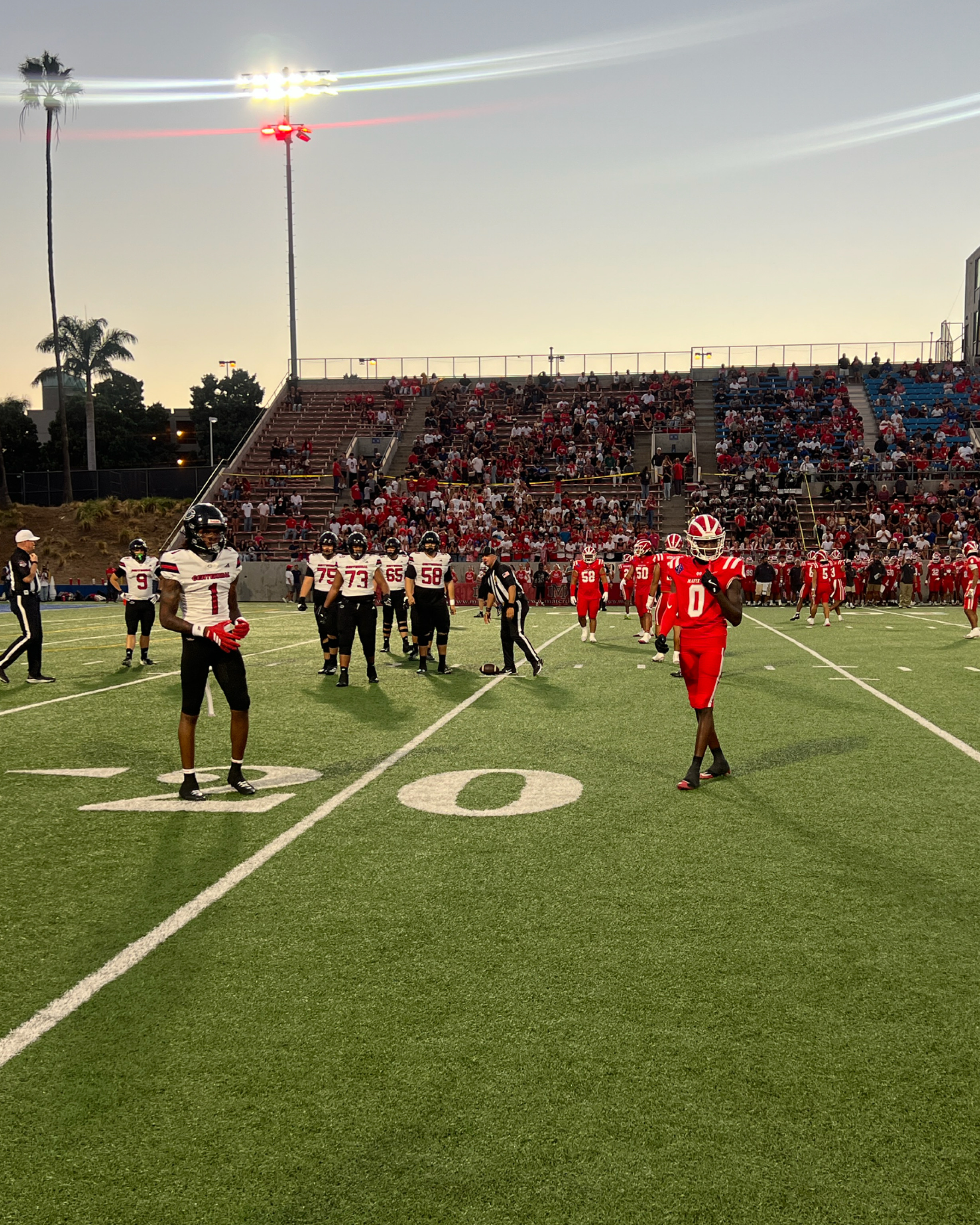 USC Commits Quentin Hale and Danny Lang matchup against each other.